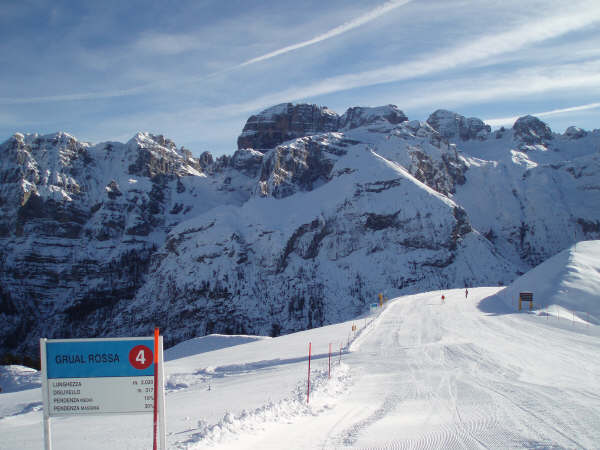 Dolomiti di Brenta dal Doss del Sabion