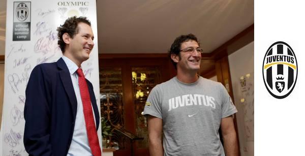 John Elkann e Ciro Ferrara all'hotel Olimpic Royal di Pinzolo