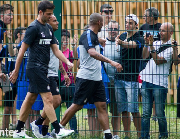 Allenamento dell'Inter