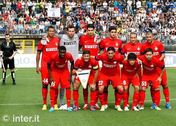 Allenamento dell'Inter