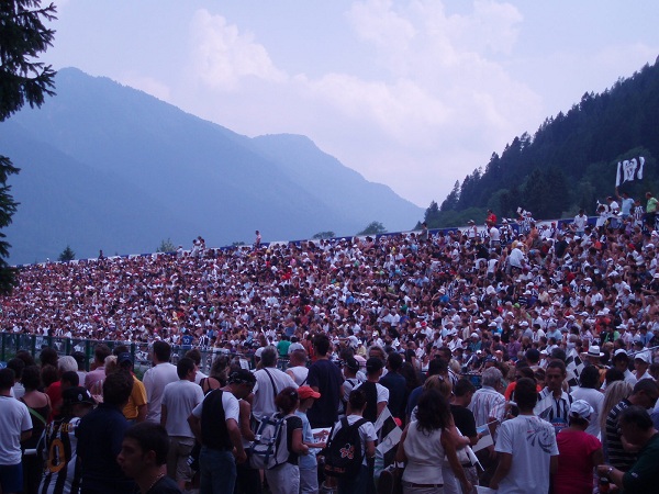 La Juventus a Pinzolo